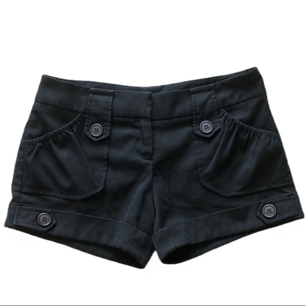 No Boundaries Black Shorts